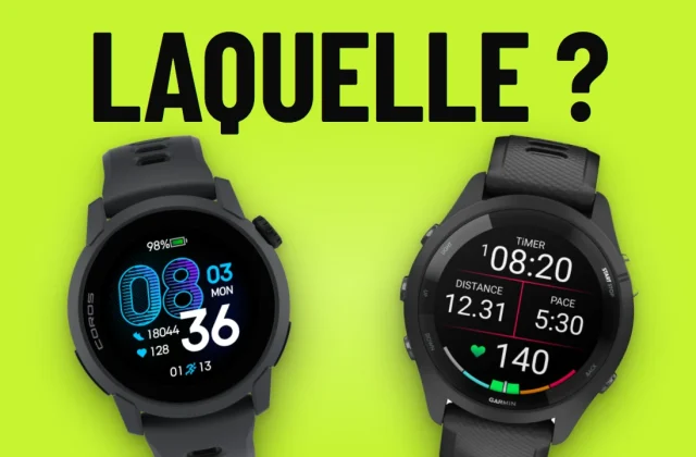 Coros Pace 4 vs Garmin Forerunner 265 : mon test et comparatif