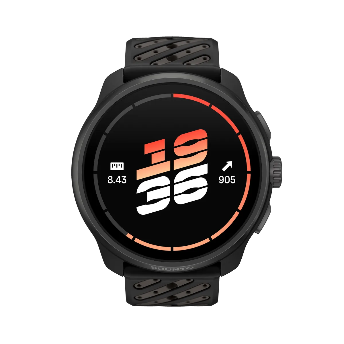 Suunto Race 3S Titanium Black vue de face